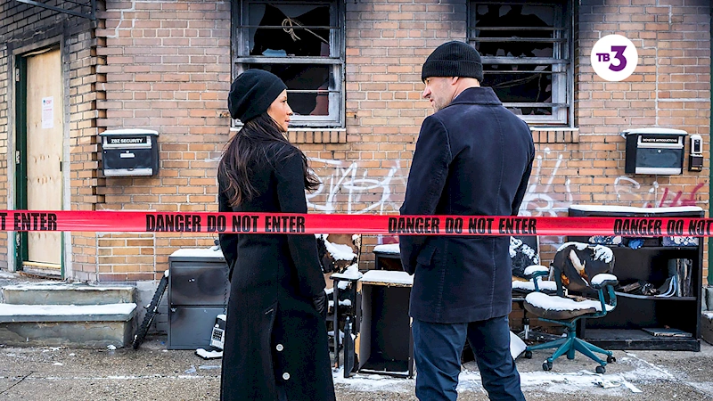 Шерлок и Джоан на улицах Нью-Йорка